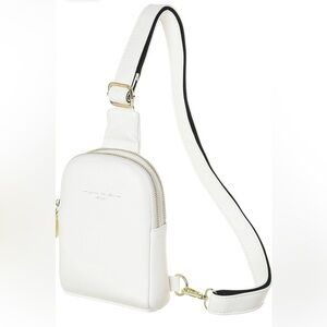 Inicat Small Crossbody Bag (white)